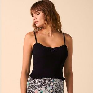 Rouje Chiara Top - Navy size 36